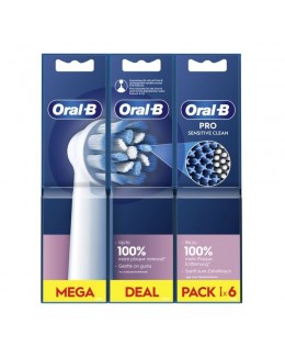 RECAMBIO ORAL-B SENSITIVE 6 UNIDADES