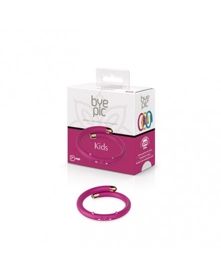 PULSERA MOSQUITOS PRIM BYEPIC KIDS ROSA GATO