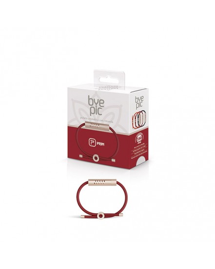 PULSERA MOSQUITOS PRIM BYEPIC AJUST GRANATE