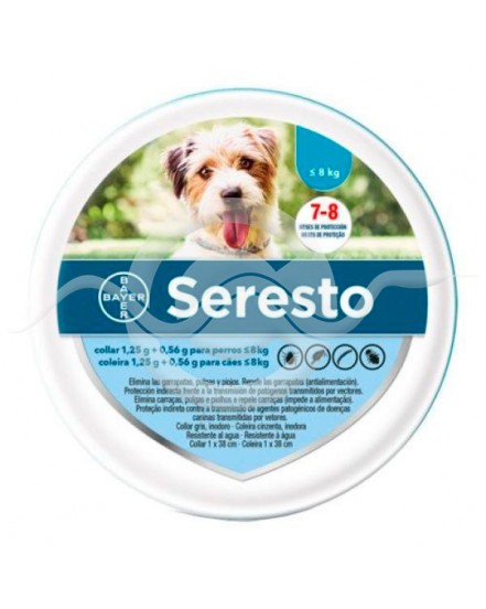SERESTO COLLAR PERRO -8 KG