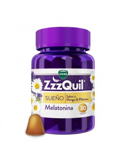 ZZZQUIL NATURA 30 GUMMIES SABOR MANGO & PLATANO