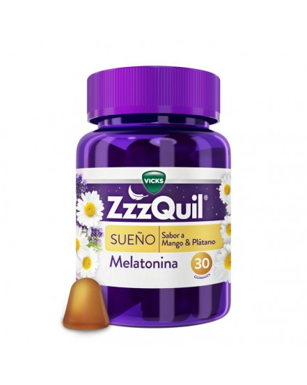 ZZZQUIL NATURA 30 GUMMIES SABOR MANGO & PLATANO