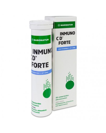 MABONATUR INMUNO C D FORTE 20 COMPRIMIDOS EFERVE