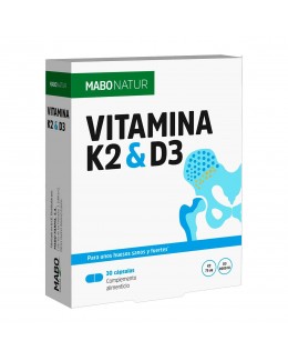 MABONATUR VITAMINA K2 & D3 30 CAPSULAS