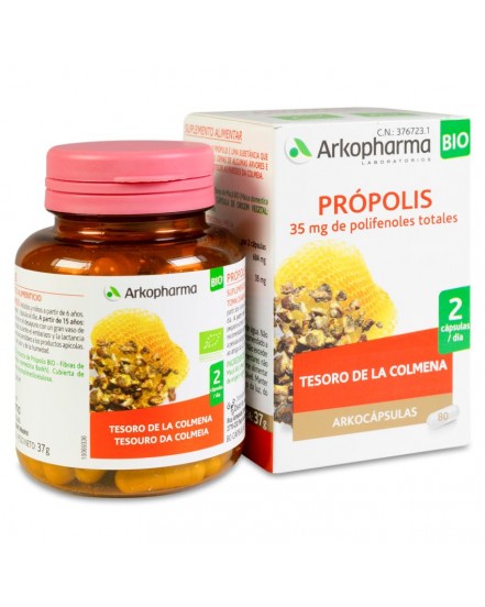 ARKOCAPSULAS PROPOLIS 80 CAPS