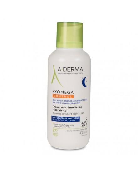 A-DERMA EXOMEGA CREMA NOCHE 1 ENVASE 400 ML