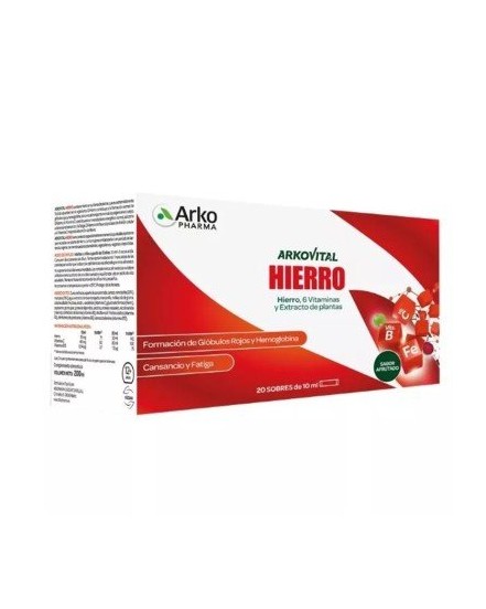 ARKOVITAL HIERRO 20 STICKS SOL ORAL