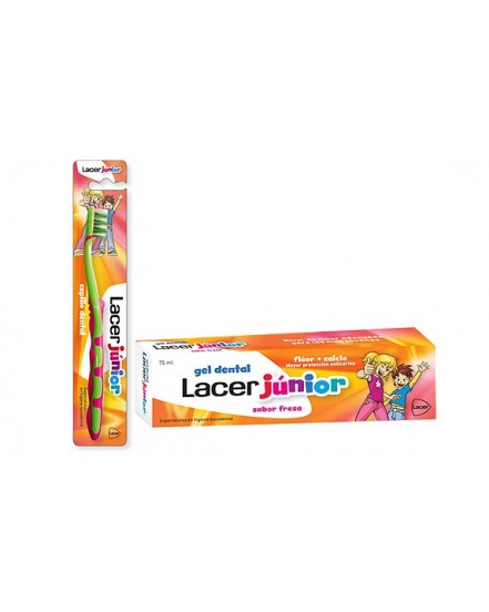 Comprar Gel Dental Lacer Junior Sabor Fresa 75ml