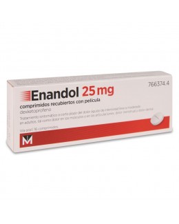ENANDOL 25MG 16 COMP