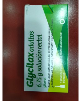 GLYCILAX ADULTOS 6,75 G SOLUCION RECTAL 4 ENEMAS