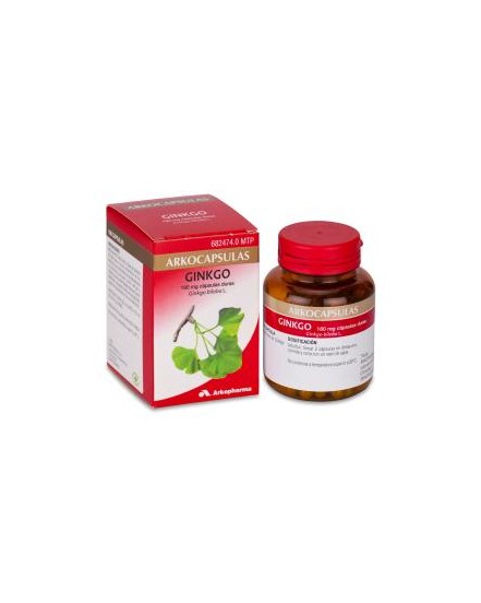 ARKOCAPSULAS GINKGO BIL 100CAP